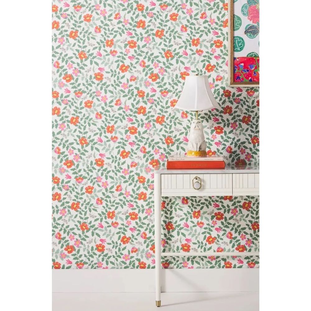 New Primrose Premium Peel and Stick Wallpaper 20.5 " x 20 Ft Single Roll